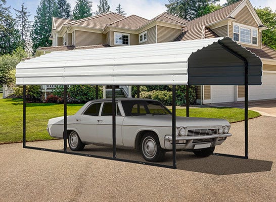 Carport 10 ft. Wide