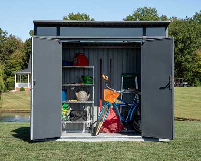 Steel Storage Sheds for a Neat and Organized Home