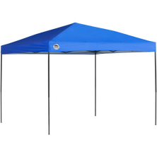 Shade Tech ST100 Straight Leg Pop-Up Canopy, 10 ft. x 10 ft. Blue