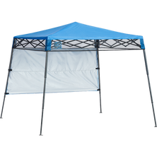 Go Hybrid Slant Leg Pop-Up Canopy, 6 ft. x 6 ft. Regatta Blue