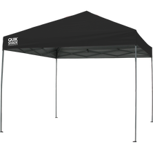 Expedition EX100 Straight Leg Pop-Up Canopy, 10 ft. x 10 ft. Black