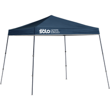 Solo Steel SOLO50 Slant Leg Pop-Up Canopy, 9 ft. x 9 ft. Midnight Blue