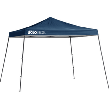 Solo Steel SOLO90 Slant Leg Pop-Up Canopy, 11 ft. x 11 ft. Midnight Blue