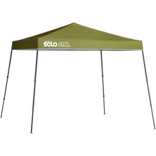 Solo Steel SOLO72 Slant Leg Pop-Up Canopy, 11 ft. x 11 ft. Olive