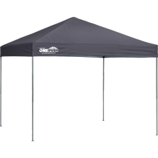 Expedition One Push EX100 Straight Leg Pop-Up Canopy, 10 ft. x 10 ft. Charcoal