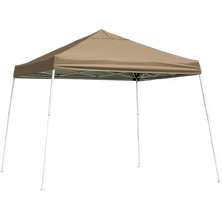 HD Series Slant Leg Pop-Up Canopy, 10 ft. x 10 ft. Desert Bronze