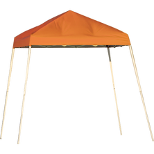 HD Series Slant Leg Pop-Up Canopy, 8 ft. x 8 ft. Orange
