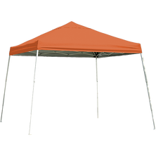 HD Series Slant Leg Pop-Up Canopy, 10 ft. x 10 ft. Orange