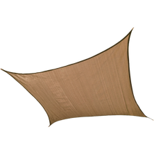 Shade Sail Square, 12 ft. x 12 ft. Sand