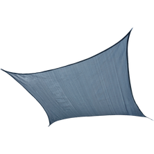 Shade Sail Square, 12 ft. x 12 ft. x Heavyweight Sea Blue