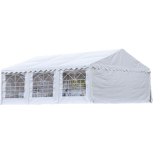 Party Tent and Enclosure Kit, 20 ft. x 20 ft. x 10 ft. White