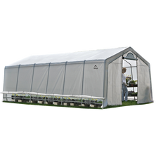 GrowIT&reg; Heavy Duty Peak Greenhouse, 12 ft. x 24 ft. x 8 ft.