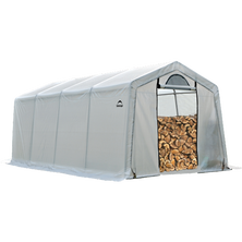 Firewood Seasoning Shed, 10 ft. x 20 ft. x 8 ft.
