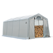 Firewood Seasoning Shed, 10 ft. x 20 ft. x 8 ft.