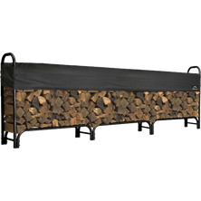 Heavy Duty Firewood Rack, 12 ft.
