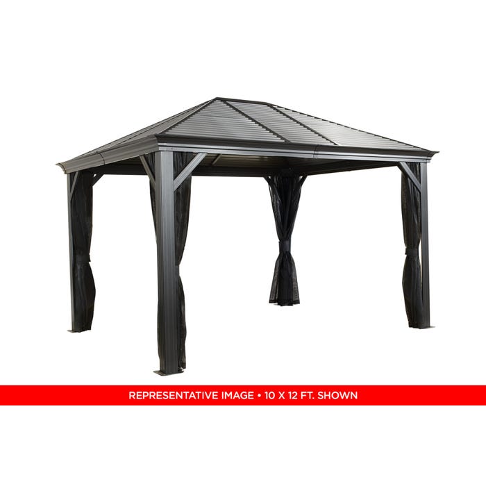 Sojag Mykonos 10 x 10 x 9 ft Black 14 Sojag Mykonos 10 x 10 x 9 ft Black 14