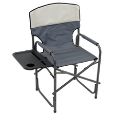 Camp & Go Broadback Camping Folding Chair, Slate/Putty