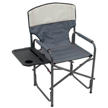Camp & Go Broadback Camping Folding Chair, Slate/Putty