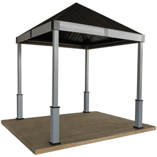 Lena 12 ft. x 12 ft. Hard Top Gazebo