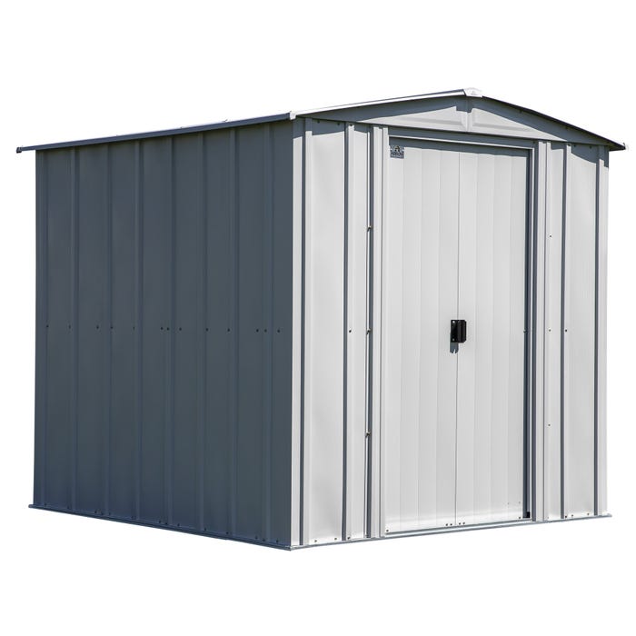 Arrow 8 x 8 x 6 ft Light Grey Shed 22 Arrow 8 x 8 x 6 ft Light Grey Shed 22