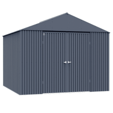 Arrow Elite Steel Storage Shed, 14x14, Anthracite