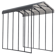 Arrow RV Carport, 14 ft. x 24 ft. x 14 ft. Charcoal