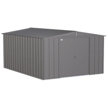 Arrow Classic Steel Storage Shed, 10 ft. x 14 ft., Charcoal