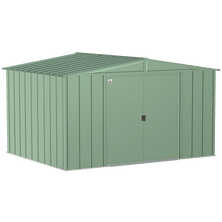 Arrow Classic Steel Storage Shed, 10 ft. x 8 ft., Sage Green