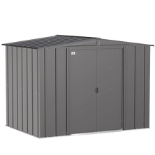 Arrow Classic Steel Storage Shed, Charcoal