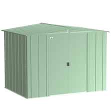 Arrow Classic Steel Storage Shed, 8 ft. x 6 ft., Sage Green