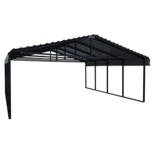 Arrow Carport, 20 ft. x 20 ft. x 7 ft. Eggshell