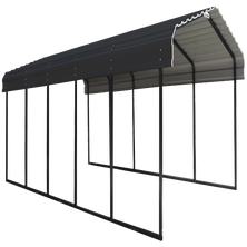 Arrow Carport, 12 ft. x 24 ft. x 7 ft. Charcoal