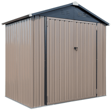 Arrow Cover-IT 6x4 ft. Grey Metal Shed