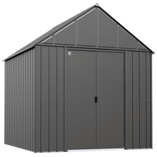 Arrow Classic Metal Shed, 12 x 12, Charcoal