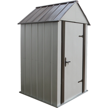 Designer&trade; Series Metro Steel Storage Shed, 4 ft. x 4 ft.