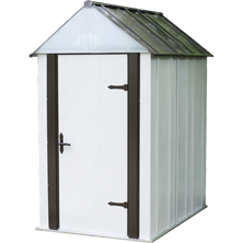 Designer&trade; Series Metro Steel Storage Shed, 4 ft. x 6 ft.