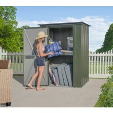 Scotts 3 x 4 x 6.25 ft Vintage Green Potting Shed