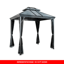 Sojag Ventura II 10x10 ft. Grey Gazebo