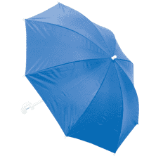Rio Clamp-On Umbrella Blue