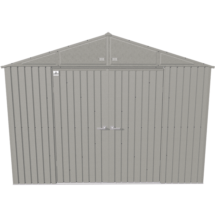 Arrow Elite Steel Storage Shed, 10x8, Cool Grey main product photo