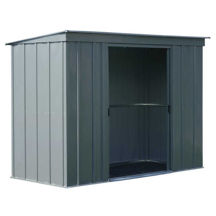 Arrow 6 x 4 x 6 ft Grey Shed 20 Arrow 6 x 4 x 6 ft Grey Shed 20