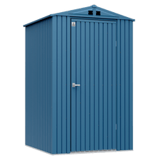 Arrow Elite Steel Storage Shed, 6x6, Blue Grey