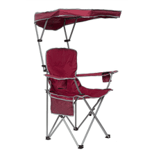 Max Shade Folding Chair - Red/Gray
