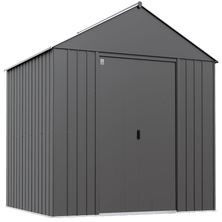 Arrow Classic Metal Shed, 14 x 12, Charcoal