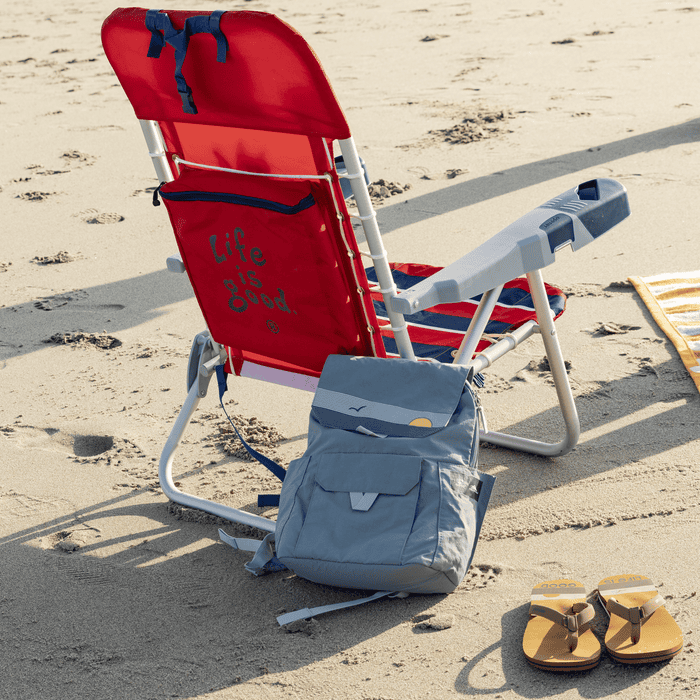 Life is Good® Red Lace-up Backpack Beach Chair Life is Good® Red Lace-up Backpack Beach Chair