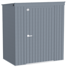 Arrow Elite Steel Storage Shed, 6x4, Anthracite