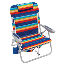 Rio Beach The Big Boy Backpack Chair Orange Wave