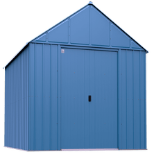 Arrow Classic Metal Shed, 12 x 14, Blue Grey