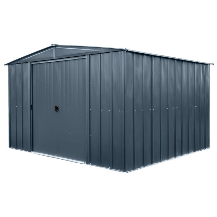 Arrow 10 x 10 x 6 ft Anthracite Shed 14 Arrow 10 x 10 x 6 ft Anthracite Shed 14