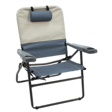 4 Position Steel Camp Chair - Pack of 4